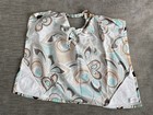 EUC BeBe au Lait Nursing Cover Green White Floral Milk Snob Pocket  Breastfeedin — photo 2