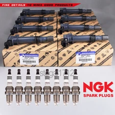 8X OEM UF270 Ignition Coils + Spark Plugs for Dodge Dakota Durango RAM1500 4.7L