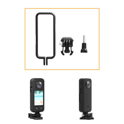 Für Insta360 One X3 Action-Kamera Kunststoff Schutzblende Käfig Rahmen Zubehör