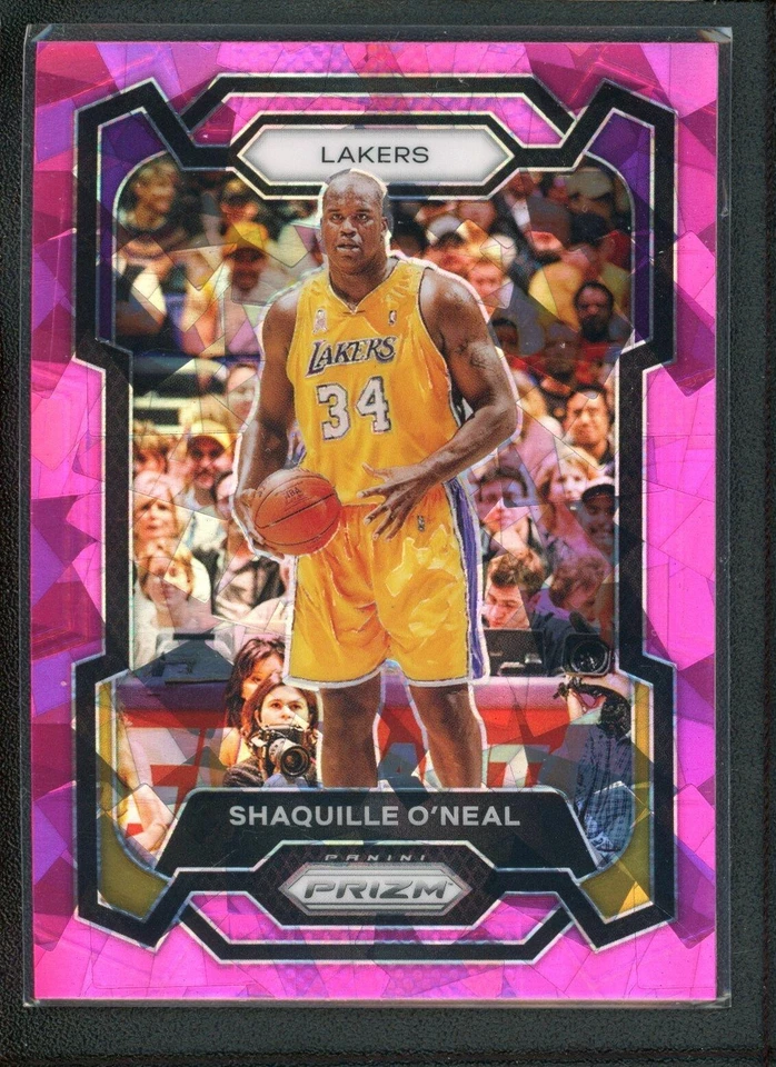 2023-24 SHAQUILLE O NEAL PANINI PRIZM ICE CRACKED PINK