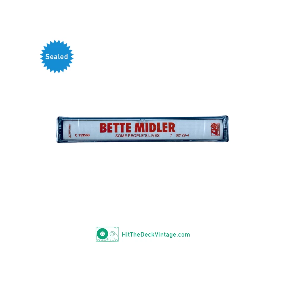 Bette Midler - Some People's Lives Cassette Tape (1990) Club Ed Pop SEALED - Image 3 of 3