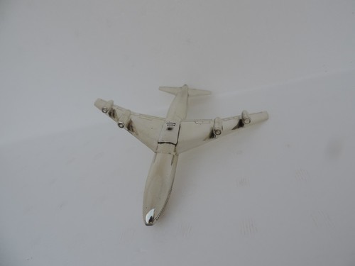 AEREO VINTAGE ARGENTO STERLING JAL JAPAN AIRLINES 747 BOEING JUMBO JET DI WAKO - Foto 22 di 24