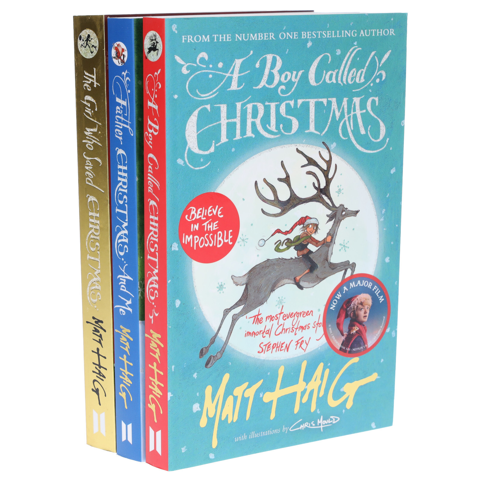 A Boy Called Christmas 3 Book Collection Set by Matt Haig - Ages 7+ - Paperback