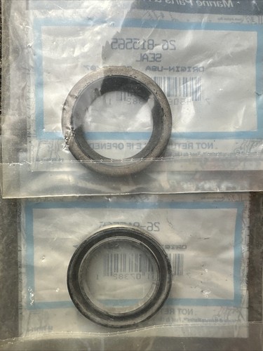 Qty2 NOS Mercury Sportsmaster Torquemaster Prop Shaft Seals 26-815565 - Picture 2 of 2