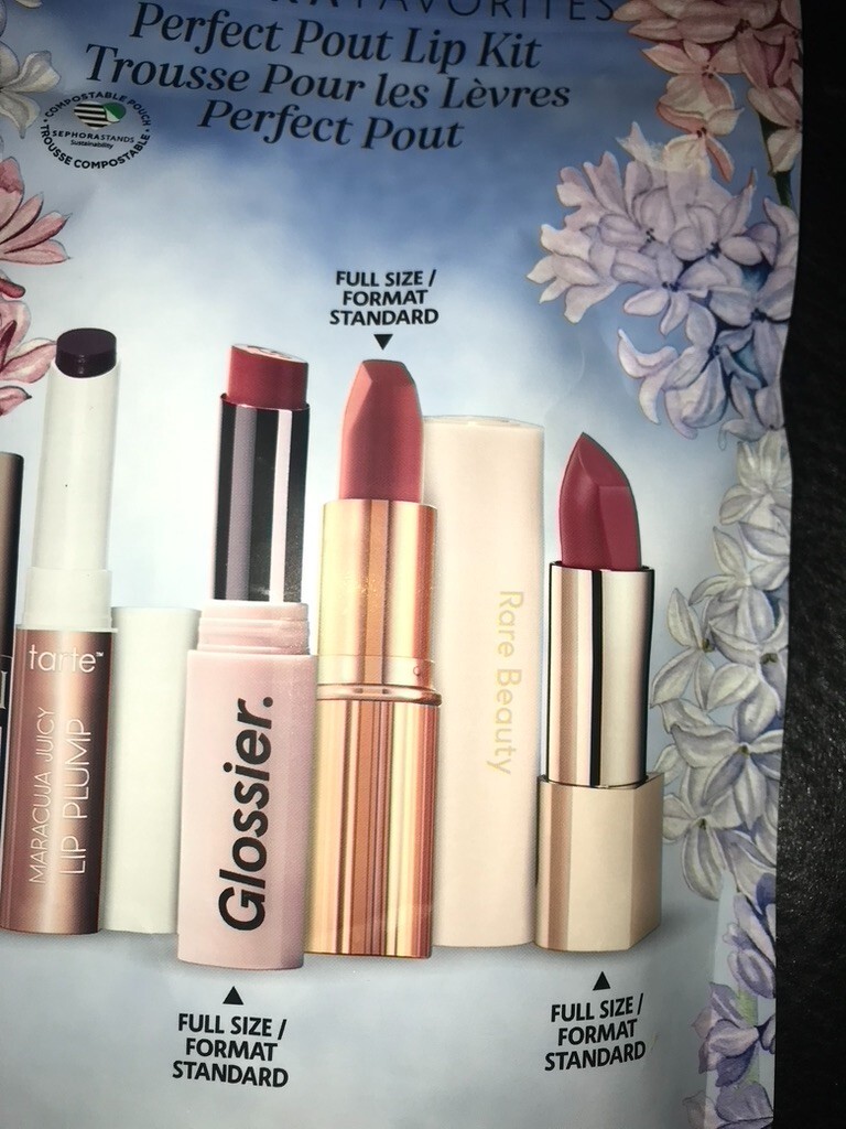 Sephora Favorites Perfect Pout Lip Kit 5 pc Set Limited Edition