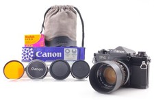 O Lens 【MINT w/ Hood】 Canon F-1 Late SLR ...