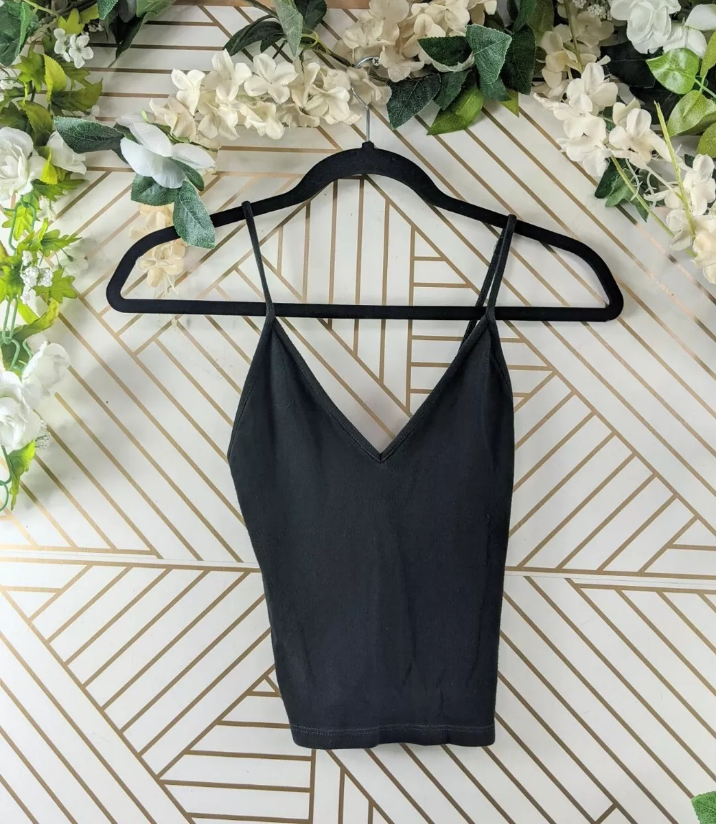 Brandy Melville Joanne Black Tank Top Women XS/S READ