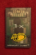 Mad Catz 5607 GameCube 1X Memory Card; Clear Green; tested  working