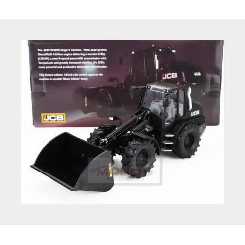 1:32 BRITAINS Jcb Tm420S Ruspa Gommata Black Edition Tractor Scraper LC43387 Mod - Image 2 of 2