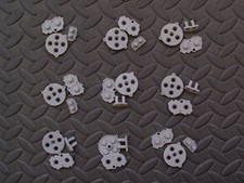 9 Sets GBA Conductive RUBBER PADS For Nintendo Game Boy Advance Start Select