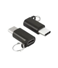 Micro USB Female to Type C Male Adapter Converter Micro-B to USB-C Connector LOT