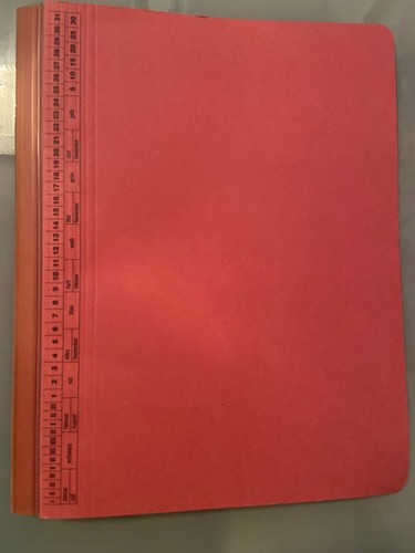 15 St. ORGALEX® Hängehefter 2 Abheftvorrichtungen rot Rechtsheftung - Bild 2 von 4