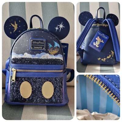 Loungefly Disney Parks Mickey Main Attraction Peter Pan Rucksack   NEU