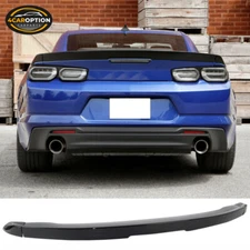 Fits 16-24 Chevy Camaro OE Style Rear Trunk Spoiler Wing Painted #W8555 Black