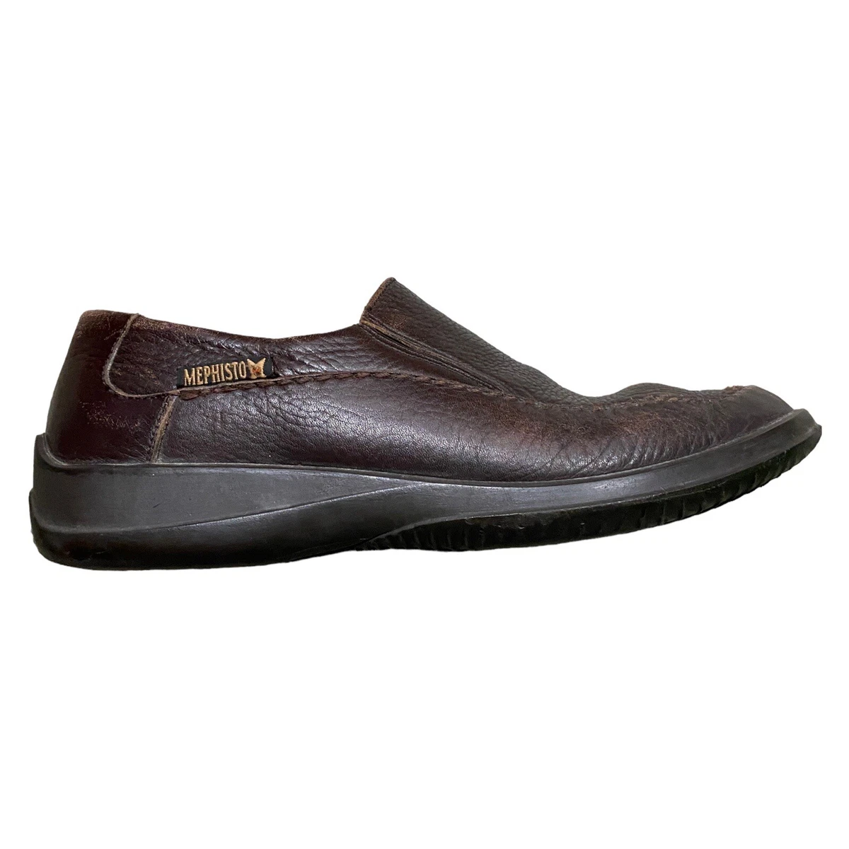 Mephisto Mens shoes loafers Leather Brown Size US 8.5