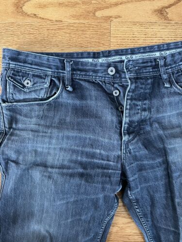 Dolce Gabbana D&G Herren Jeans 35 Distressed Straight Grau - Bild 4 von 11