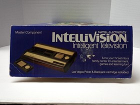 DEFECTIVE Intellivision Console w Original Box Manual Poker  Blackjack   G3D