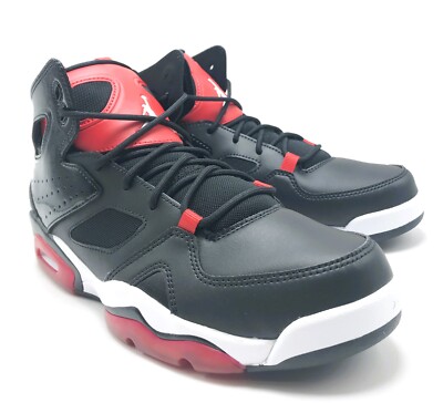 NEW* Men NIKE Air Jordan Flight Club 91' Black / Gym Red (DC7329