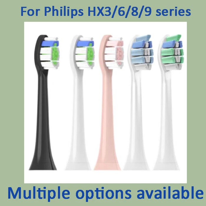 Replacement Heads For Philips Sonicare HX6220 HX622 HX6225 HX6510 HX6235 HX6240