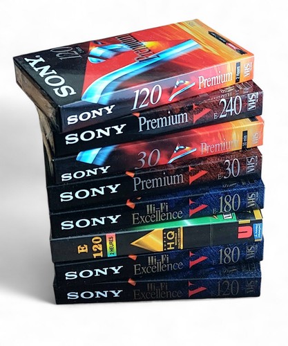 Sony, TDK Mixed-24 Cassettes video vierges Caméra vidéo/enregistreur S