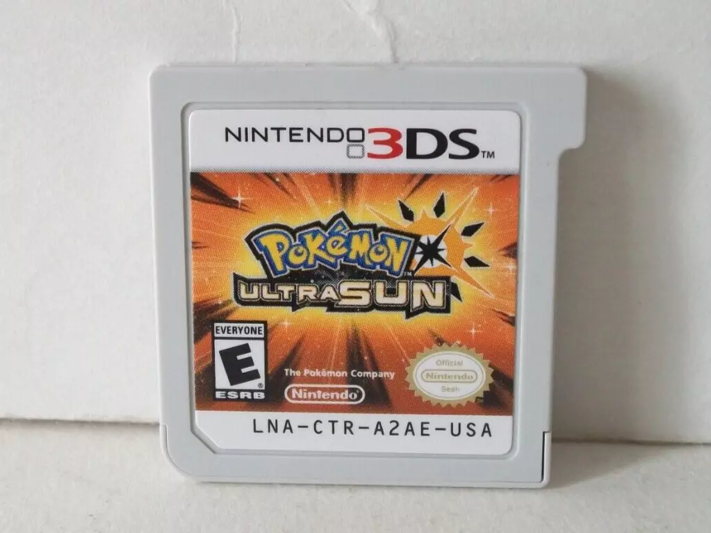 Pokemon ultra sun cartridge deals
