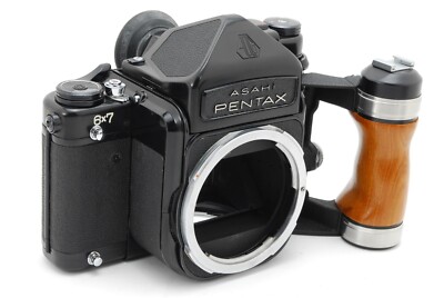 Near Mint w/ Grip】 Pentax 6x7 67 TTL Film Camera SMC T 135mm f4