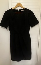 Whistles Little Black Dress Size 8
