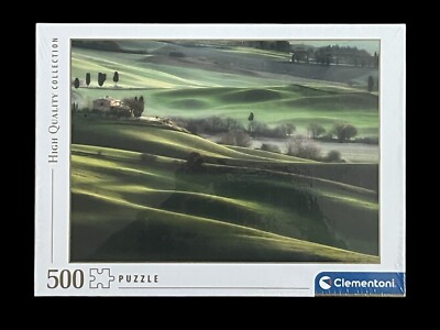 Clementoni High Quality Collection Tuscany Hills 500 Pcs  New