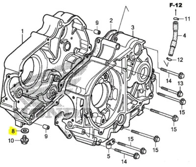 Honda CRF 50 F CRF50F Oil Change Service Kit NGK Spark Plug