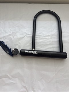 Heavy Duty Master Lock 9.5" x 7" inch Steel Bike U Lock Bicycle with 2 Keys New