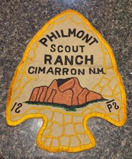Philmont Arrowhead  Jacket Patch  Boy Scout FD0