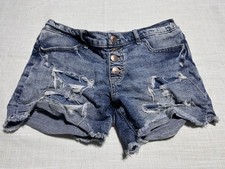 Abercrombie Kids Ripped Elastic Band Shorts Size 13/14 Girls