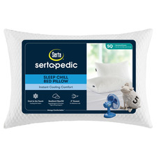 pedic Sleep Chill Standard/Queen Bed Pillow, Hypoallergenic Fill
