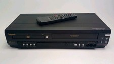 Symphonic VCR DVD Combo CD  MP3 VHS Player WF803 Black with Remote