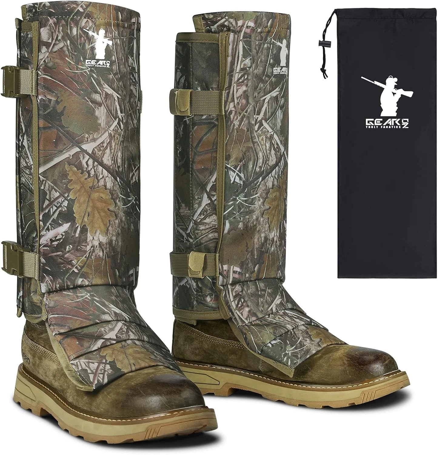 Snake Gaiters Chaps, Waterproof Lower Legs Adjustable, Camo
Opens in a new window or tab