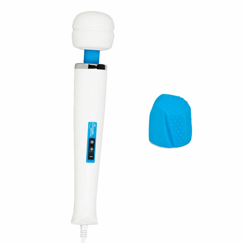 Europe Magic Wand Massagestab Vibrator Genio Set Massager mit Noppen Erweiterung