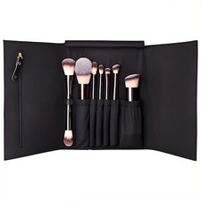 HOURGLASS Vegan Travel Brush Set   7pcs Eye  Face Makeup Brushes  Bag Gift Box