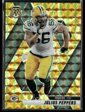 Julius Peppers 2025 Panini Mosaic #207 Mosaic Reactive Yellow Green Bay Packers