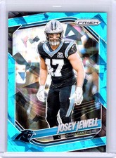 2025 Panini Prizm #135 Josey Jewell Blue Ice #/99