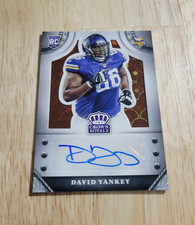 2014 Crown Royale DAVID YANKEY Bronze Pyramid Autograph /75 Rookie Auto RC SP
