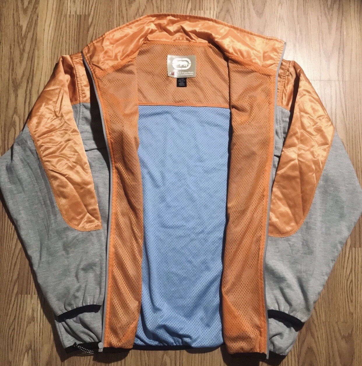 Ecko Function Gray Orange & Blue Lined Performanc… - image 4