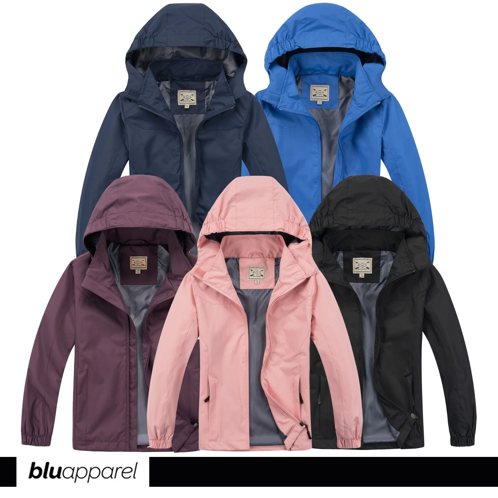 Kids Waterproof Rain Jacket Walking School Nursery Windproof Coat Age 3 - 13
Opens in a new window o