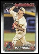 2024 Topps #325 Justin Martinez Arizona Diamondbacks Baseball Card