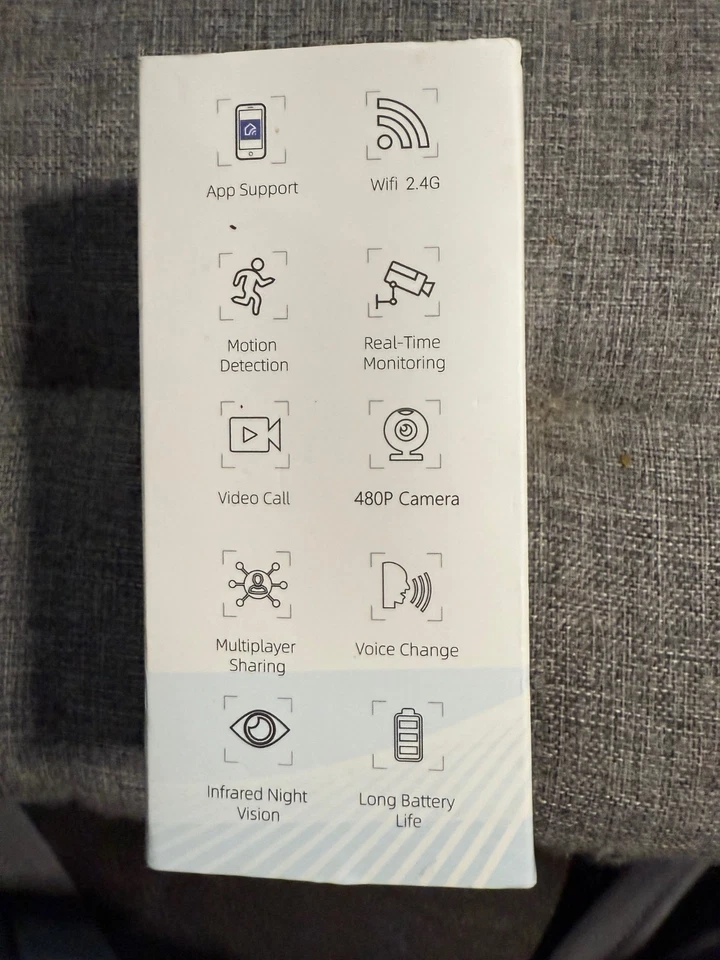 BNIB Visualizable Wifi Smart Doorbell U9 Sealed 3600mAH Motion Detection 480P - Image 3 of 3