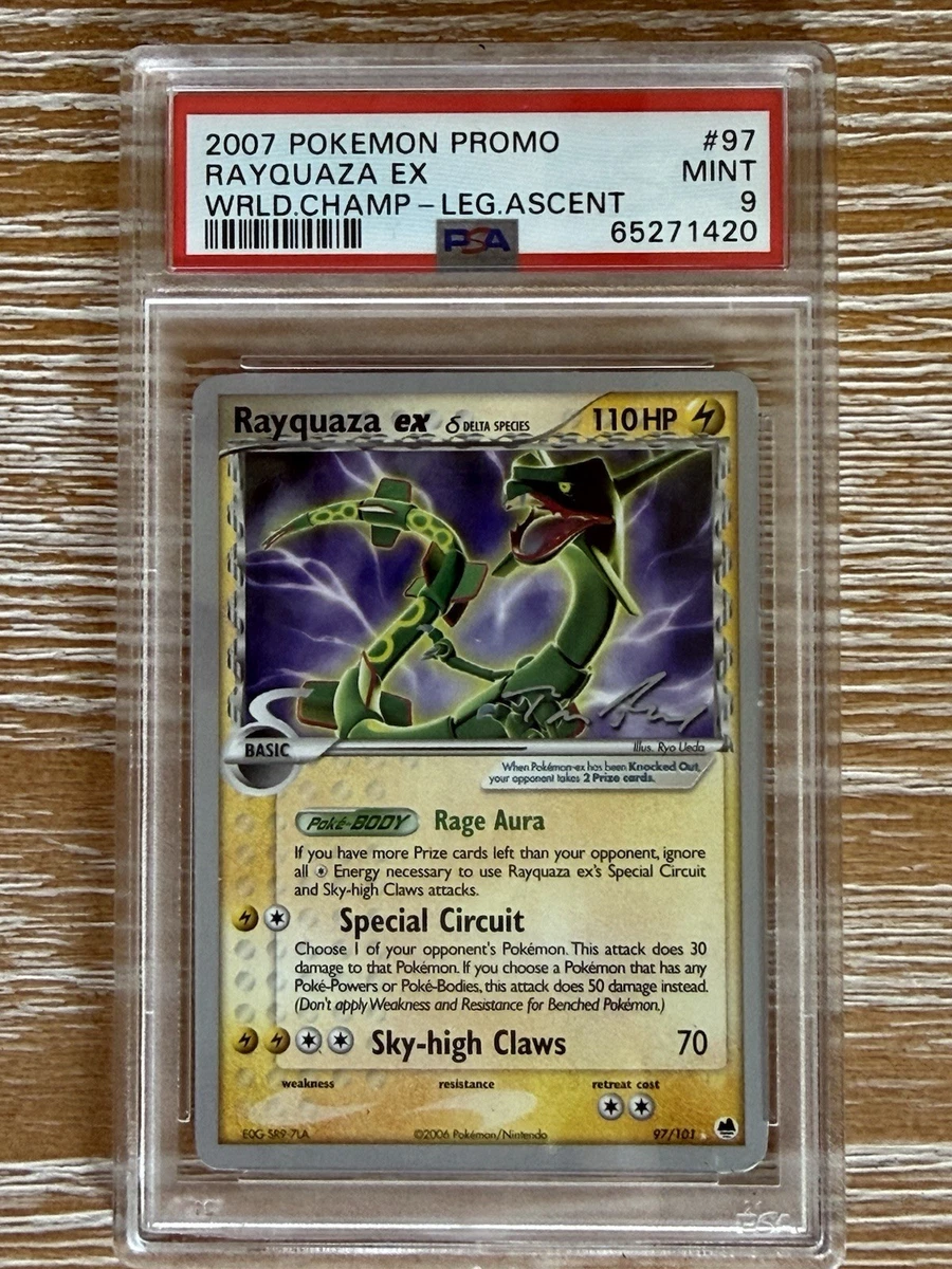 Rayquaza Pokémon TCG Professional Sports Authenticator (PSA) Grade