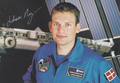 Autogramm - Andreas Mogensen (Weltraumfahrt) - ESA Astronaut