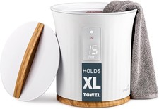 Towel Warmer Bucket Style Luxury Heater with LED Display Adjustable Timer