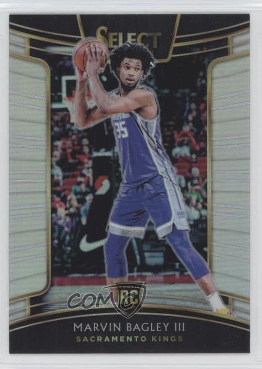 2018-19 Panini Select Concourse Silver Prizm Marvin Bagley III #15 9cf