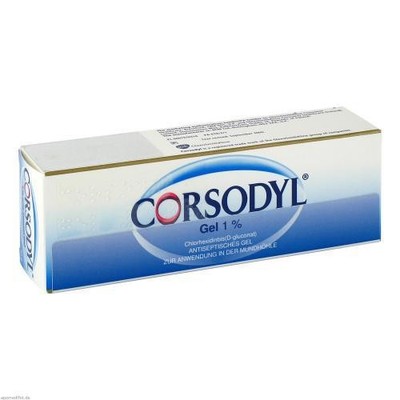 CORSODYL Gel 50 g PZN 2704797