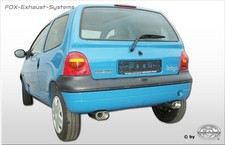  Halbanlage ab Kat. Renault Twingo 1 Typ C06 Bj.93-07 135x80 flachoval